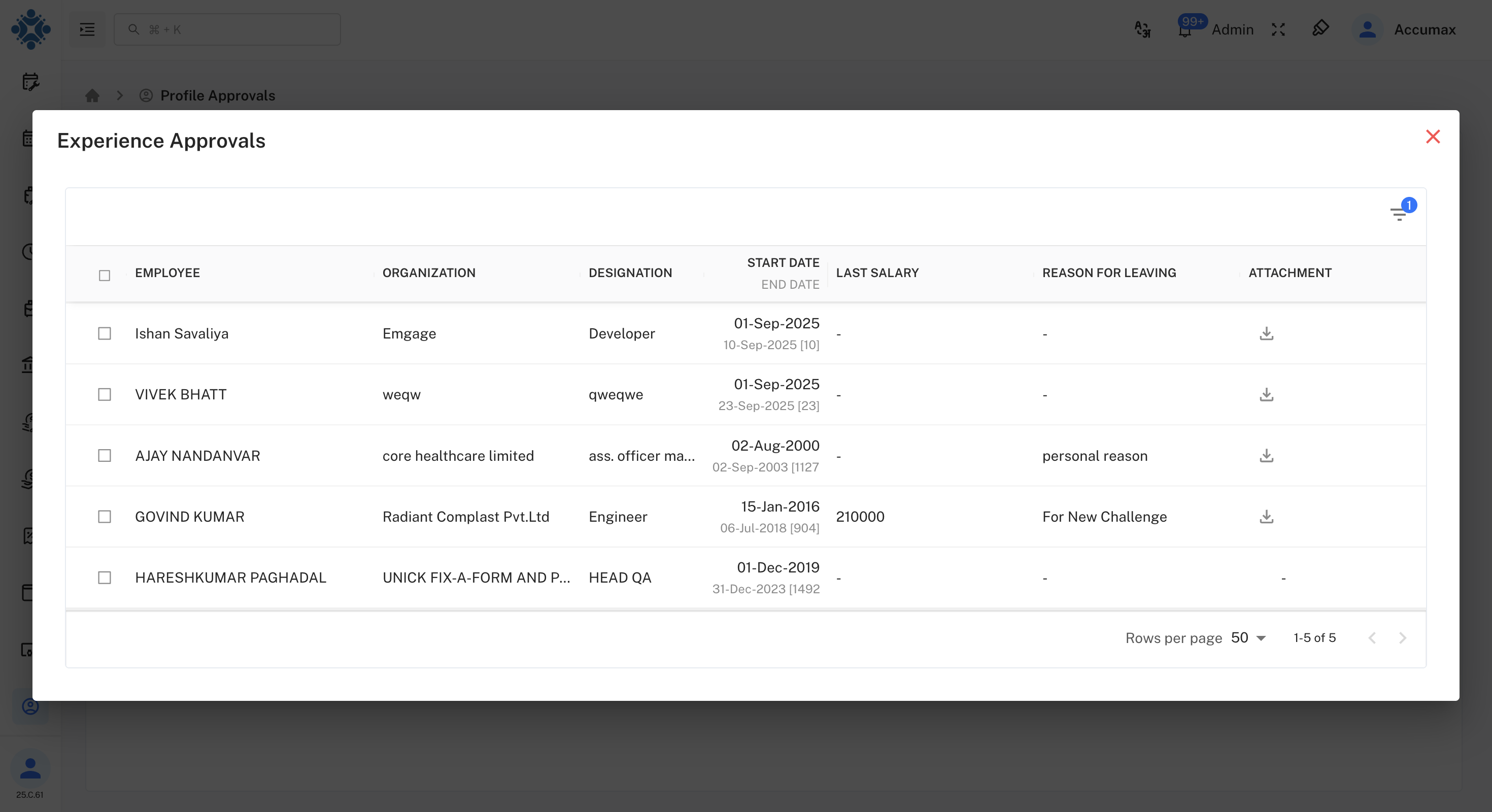 Approval Queue Management